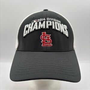 St Louis Cardinals 47 Brand 2014 Division Champions Gray/White Adjustable Hat